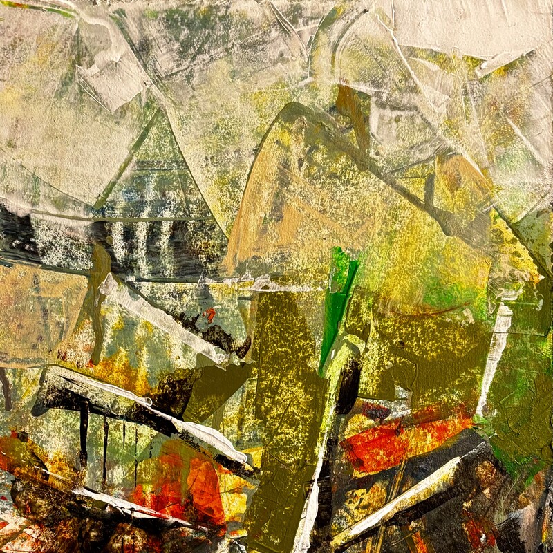 Sin título,  
Acrílico sobre tabla,
37x27 cm