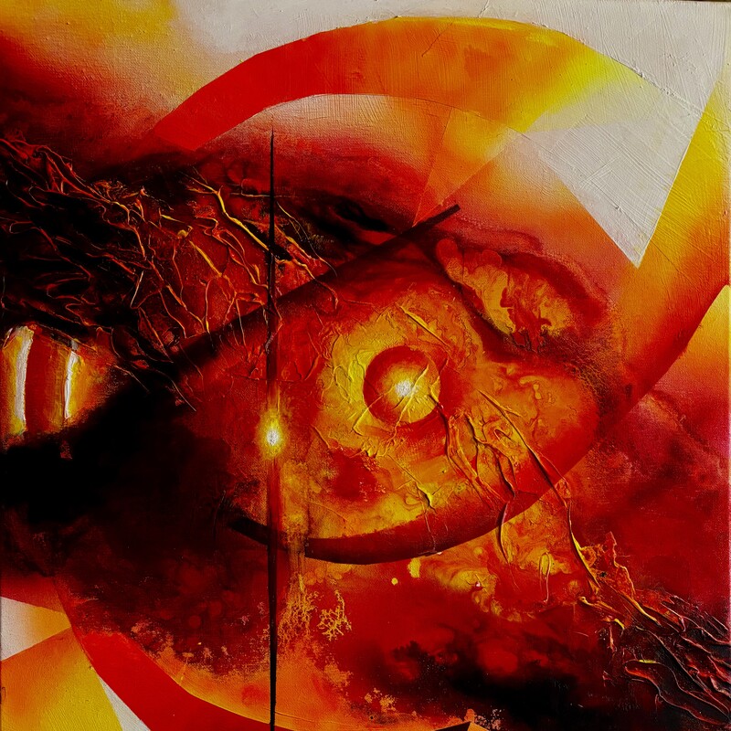 Verano,  
Acrílico sobre lienzo,  
50x60 cm