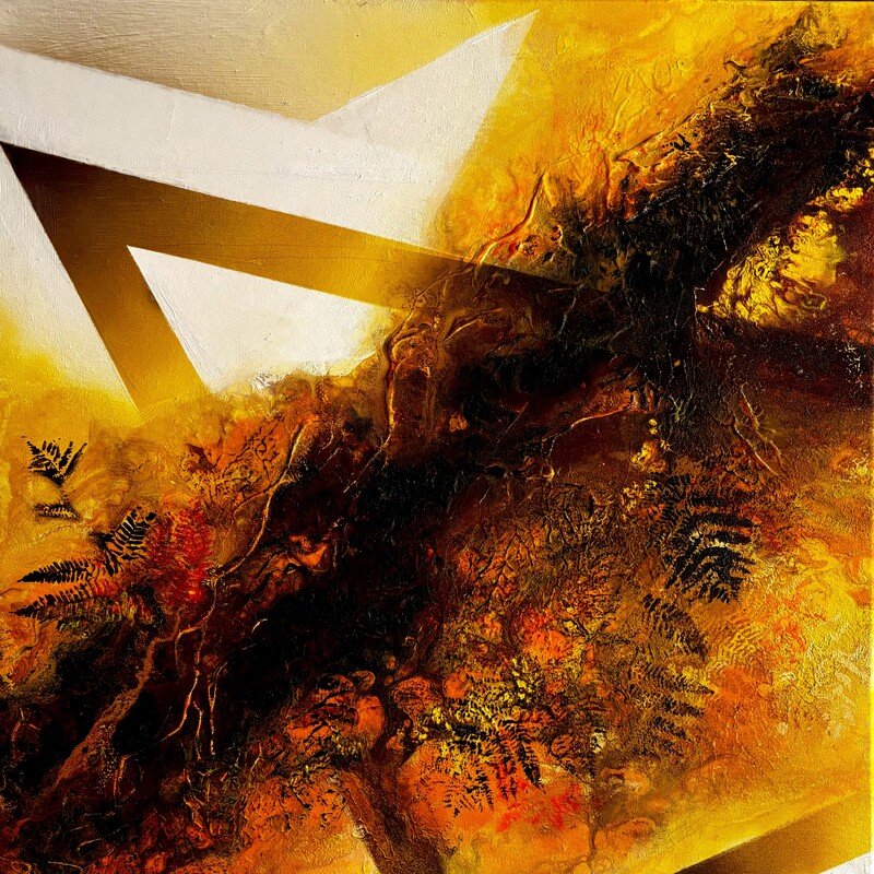 Otoño,  
Acrílico sobre lienzo,  
50x60 cm