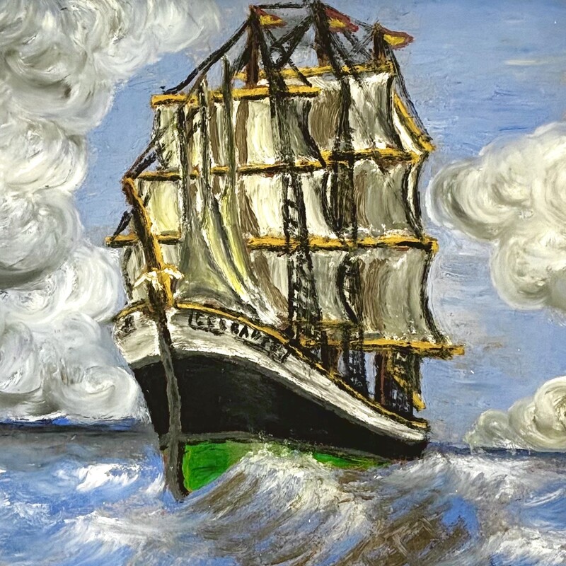 Primera tempera,  
tempera sobre papel.  
