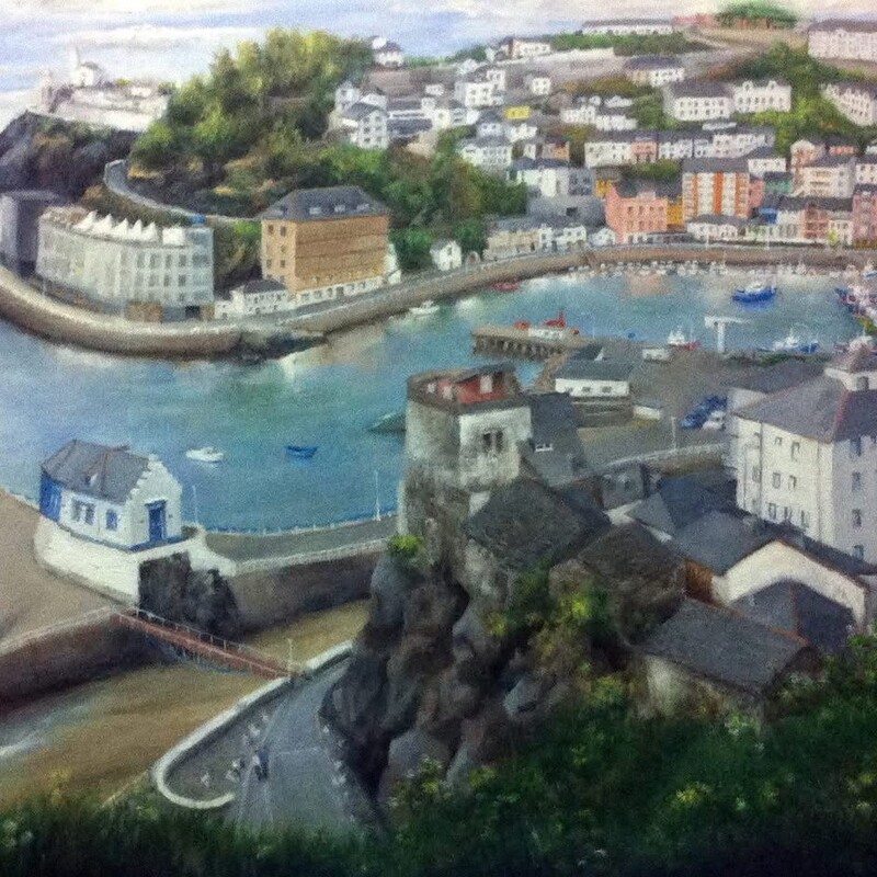 Encargo Luarca,
oleo sobre tabla,
???