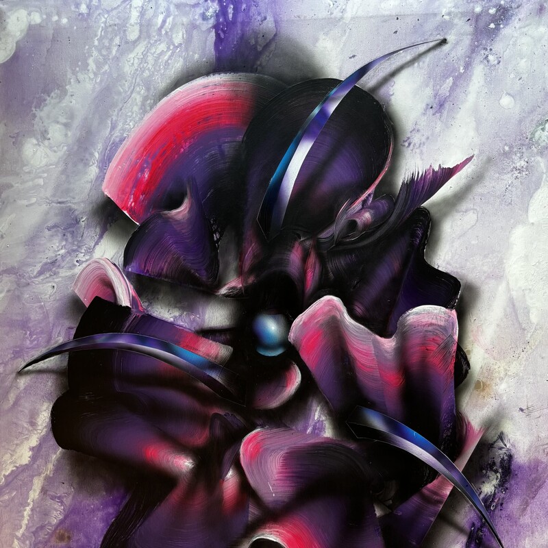 texturas 1,  
Acrílico sobre lienzo,
100x80  cm