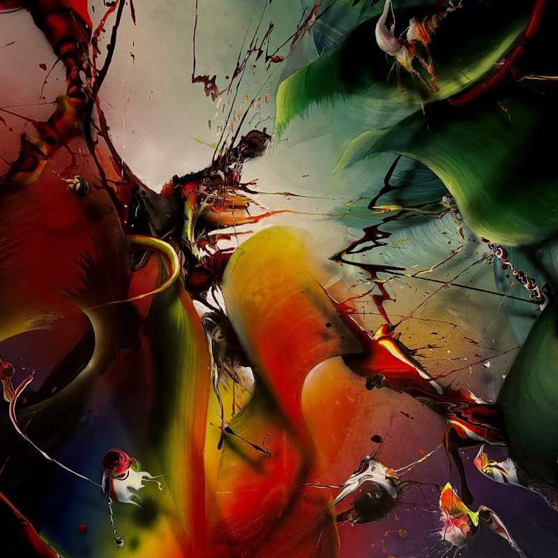 Powerful.
Acrílico sobre lienzo,
80x100 cm.
