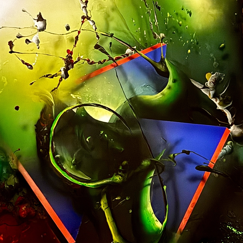 Acrílico sobre lienzo.