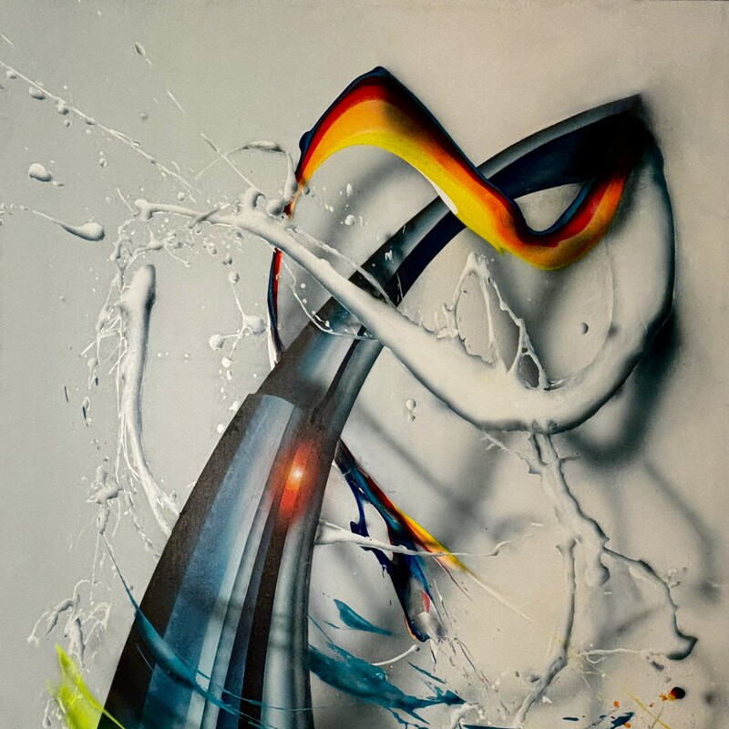 Dominion, acrílico sobre lienzo. 135x106 cm
